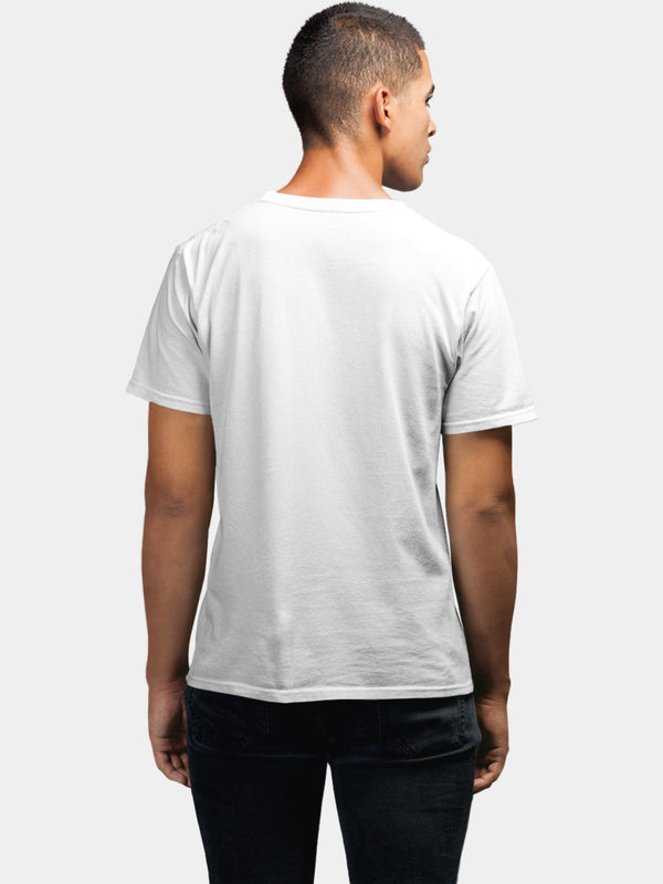 Mister Fab Premium White Cotton T-Shirt