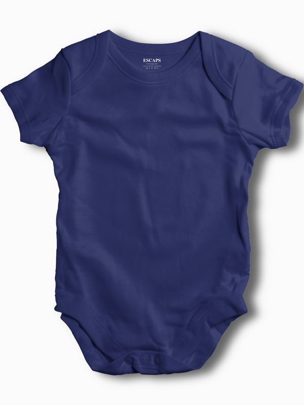 Mister Fab Royal Blue Kids Rompers