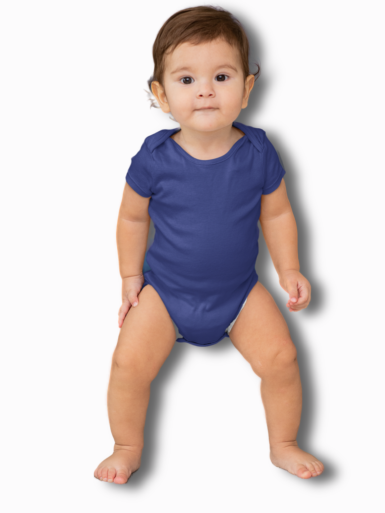 Mister Fab Royal Blue Kids Rompers