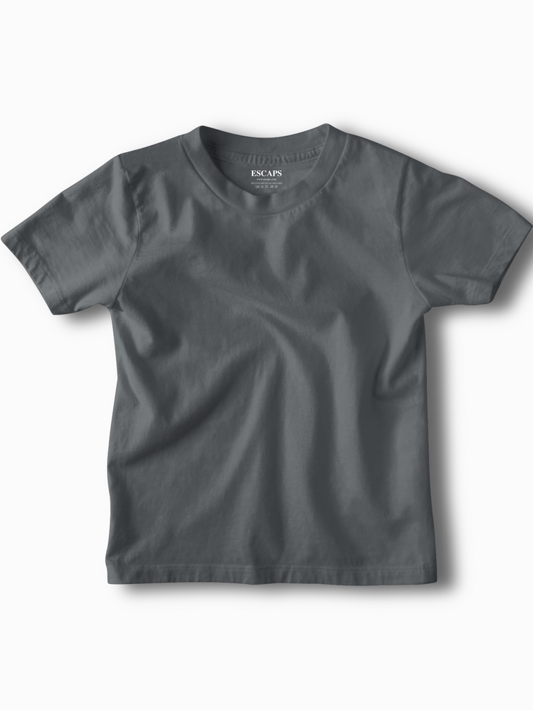 Mister Fab Steel Grey Kids T-Shirt