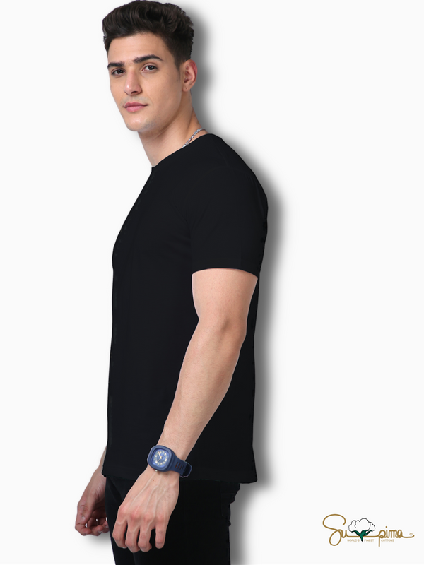 Unisex Supima T-Shirt - Black