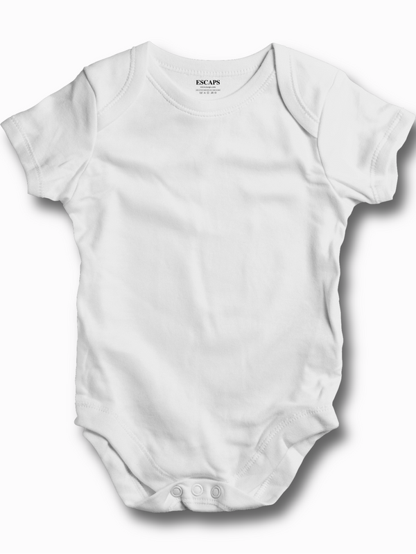 Mister Fab White Kids Rompers