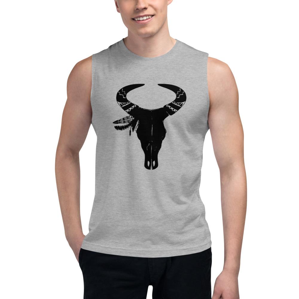 Ethnic Bull Gym Vest - Mister Fab