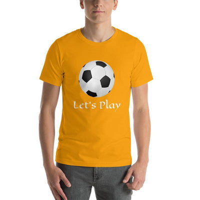 Let's Play Football Men Round Neck T-Shirts - Mister Fab