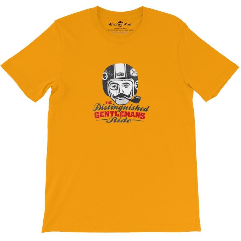 Gentleman's Ride Round Neck T-Shirt - Mister Fab