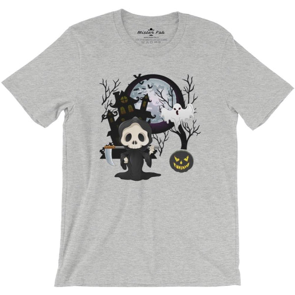 Halloween Ghost Men round Neck T-Shirts - Mister Fab