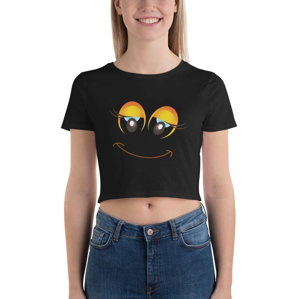 Happy Women Crop Top by Mister Fab - Mister Fab
