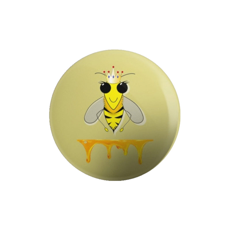 Honey Bee Button Badge - Mister Fab