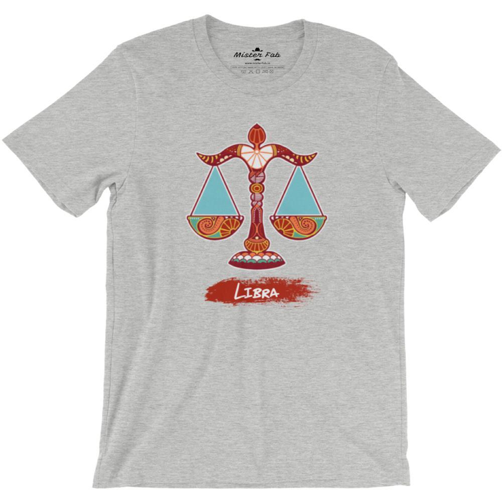 Libra round Neck T-Shirts - Mister Fab