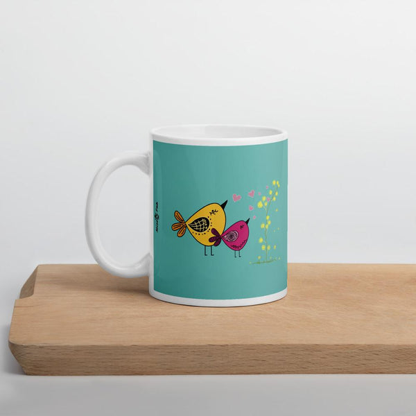 Love Bird Coffee and Tea Mug - Mister Fab