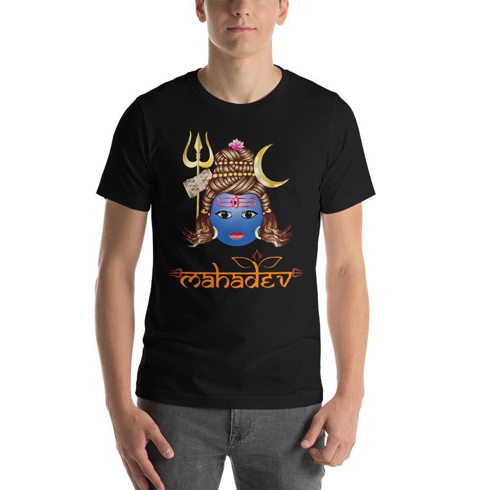 Mahadev Men Round Neck printed T-Shirts - Mister Fab