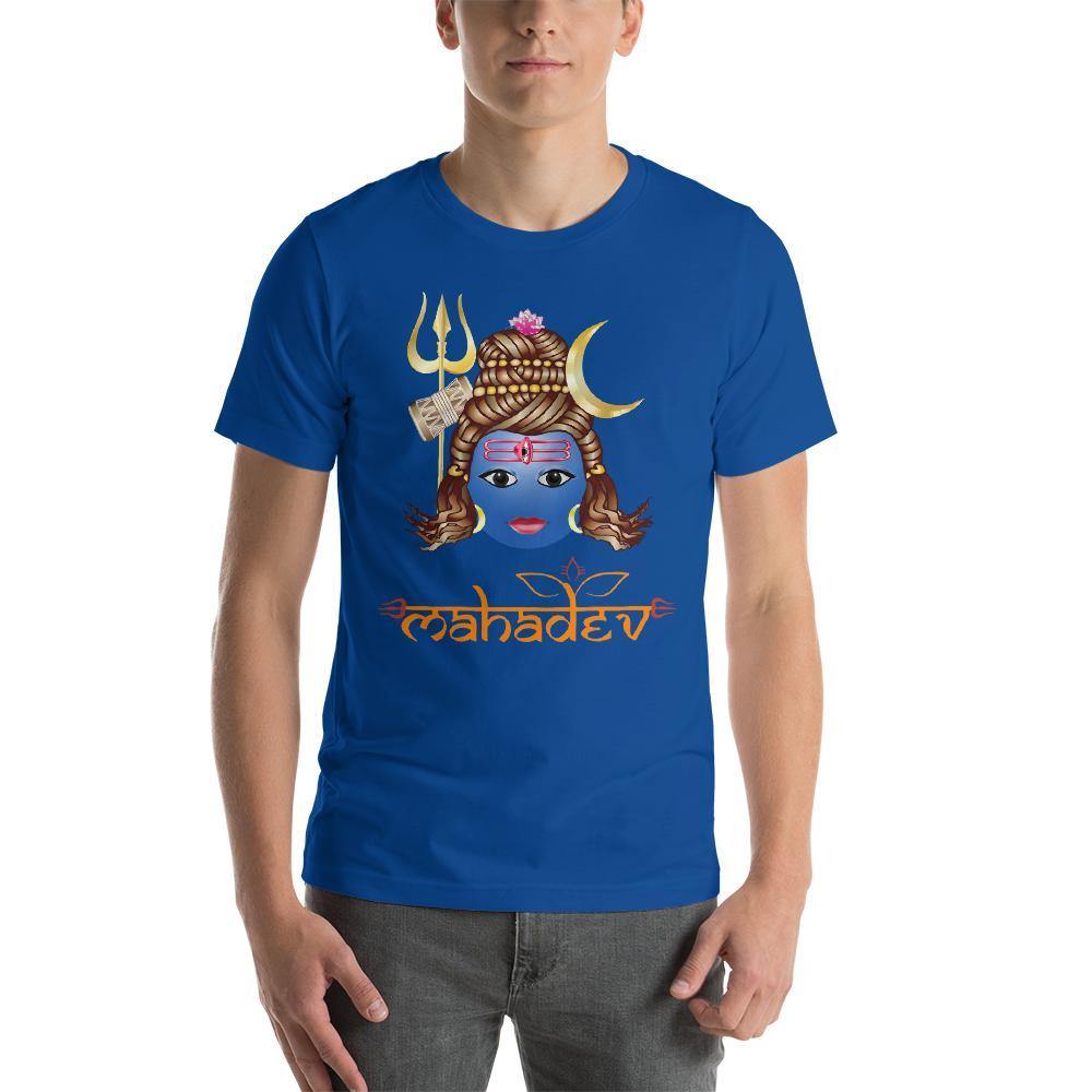 Mahadev Men Round Neck printed T-Shirts - Mister Fab