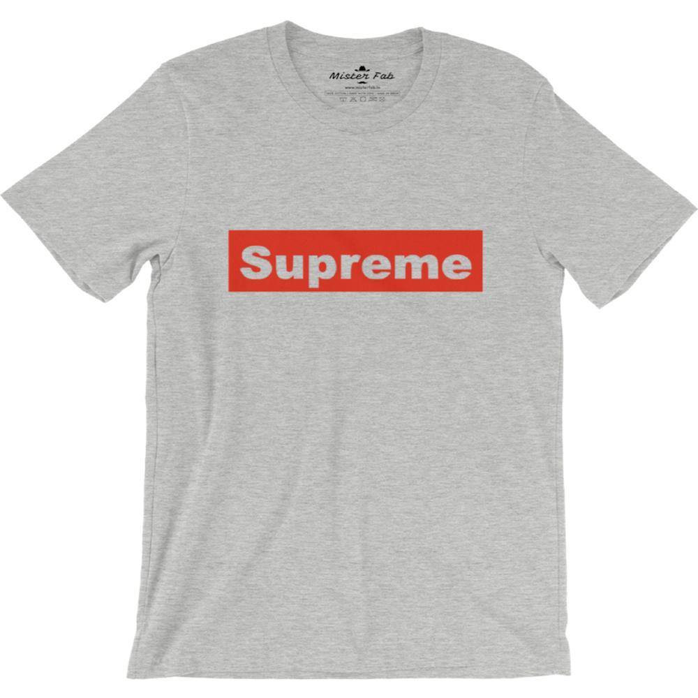Supreme round Neck T-Shirts - Mister Fab