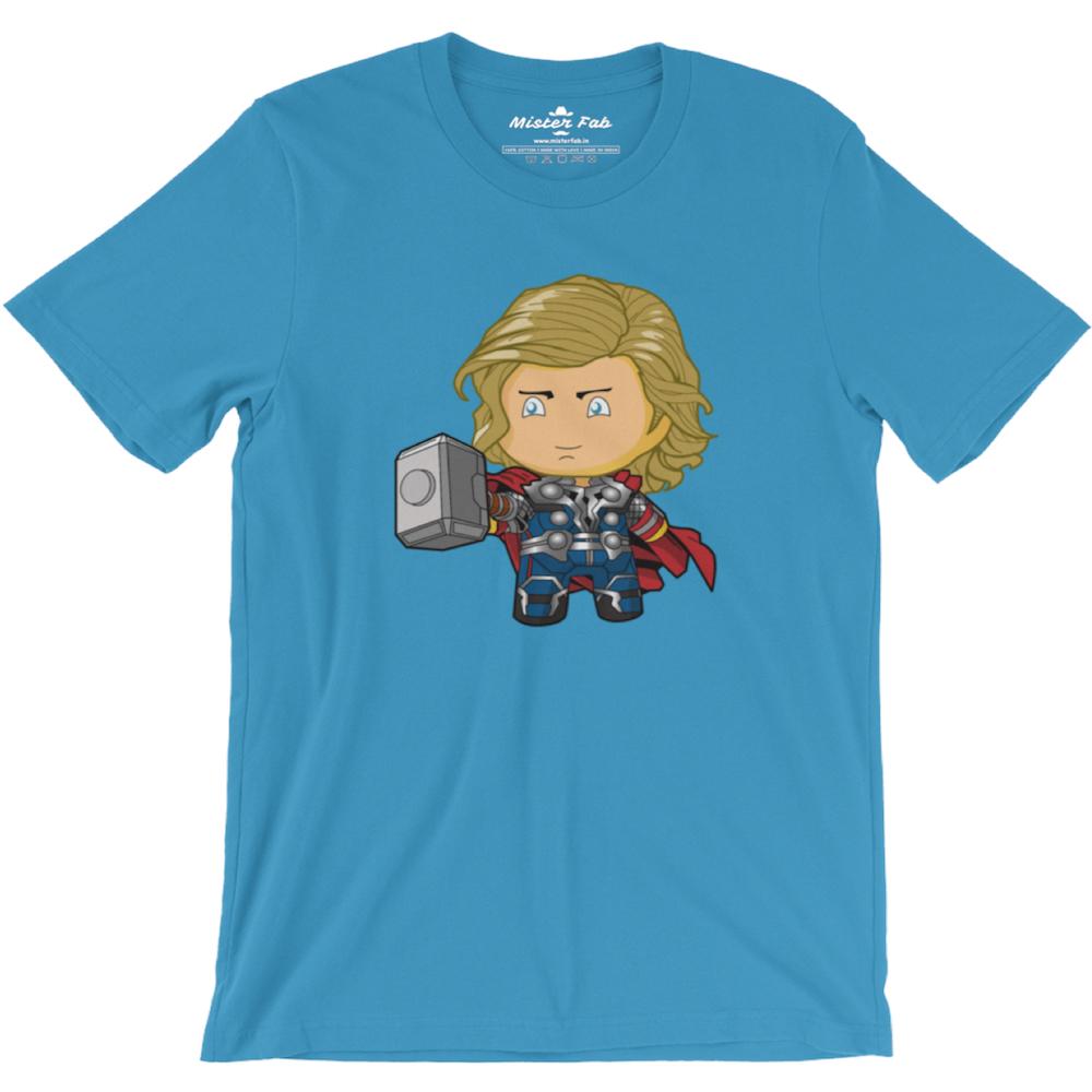 Mini Thor Round Neck T-shirts - Mister Fab