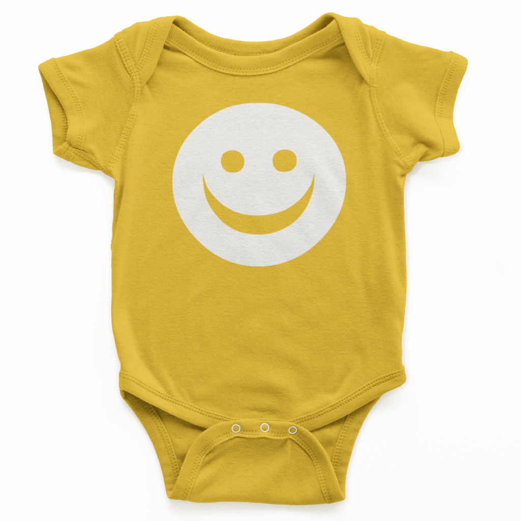 Happy Face Emoji Kids Romper - Mister Fab