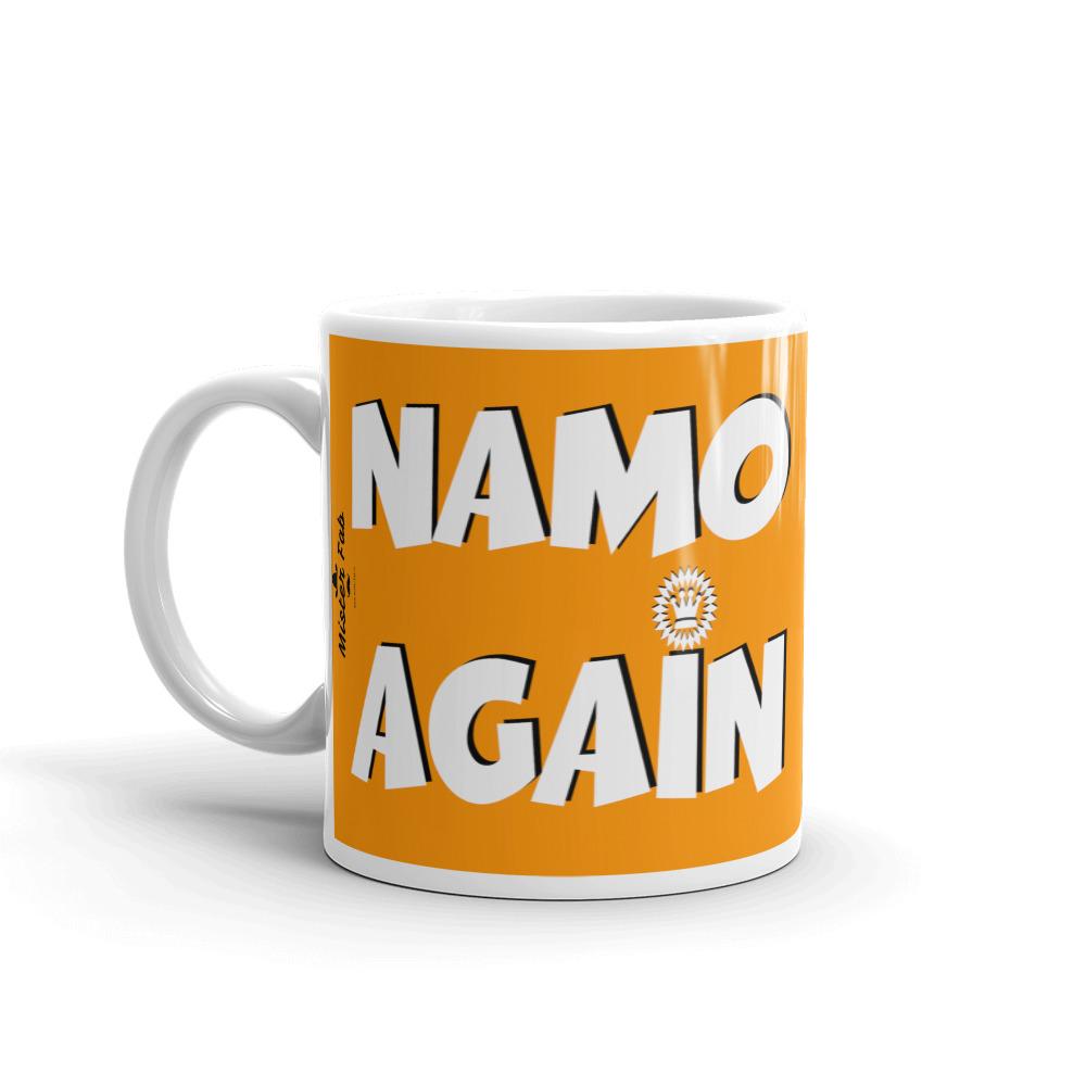 Namo Again Tea and Coffee Mug by Mister Fab - Mister Fab