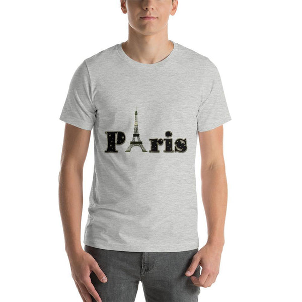 Paris Men Round Neck printed T-Shirts - Mister Fab