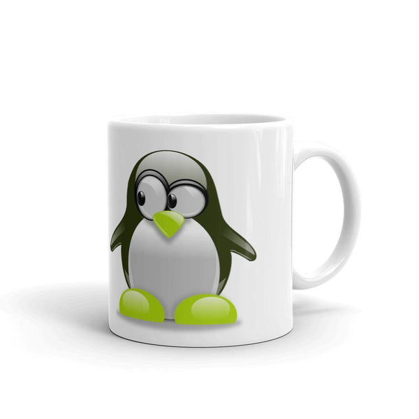 Penguin couple coffee mug by Mister Fab - Mister Fab