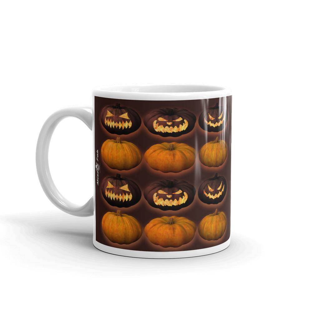 Pumpkins Coffee Mug by Mister Fab - Mister Fab