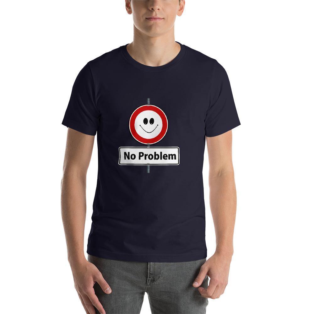 Mister Fab No Problem Men Round Neck printed T-Shirts - Mister Fab