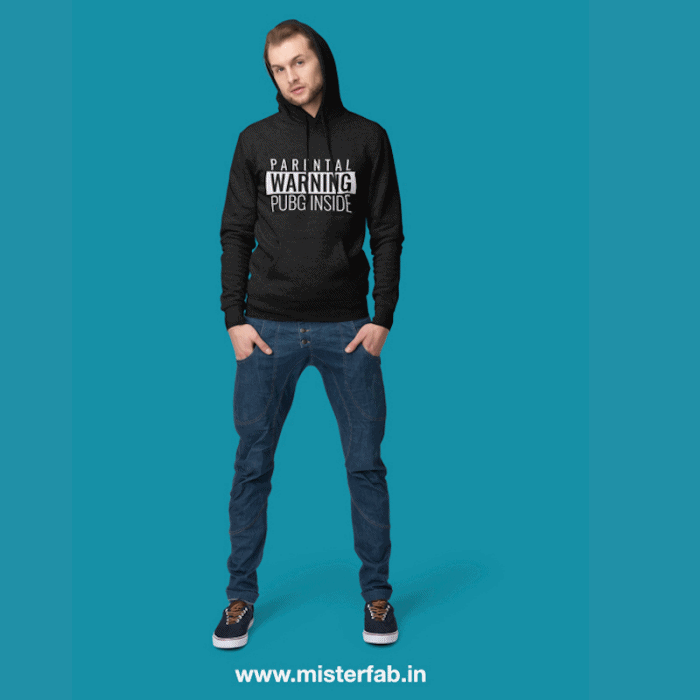 PUBG Inside with Front and Back Design Hoodie - Mister Fab