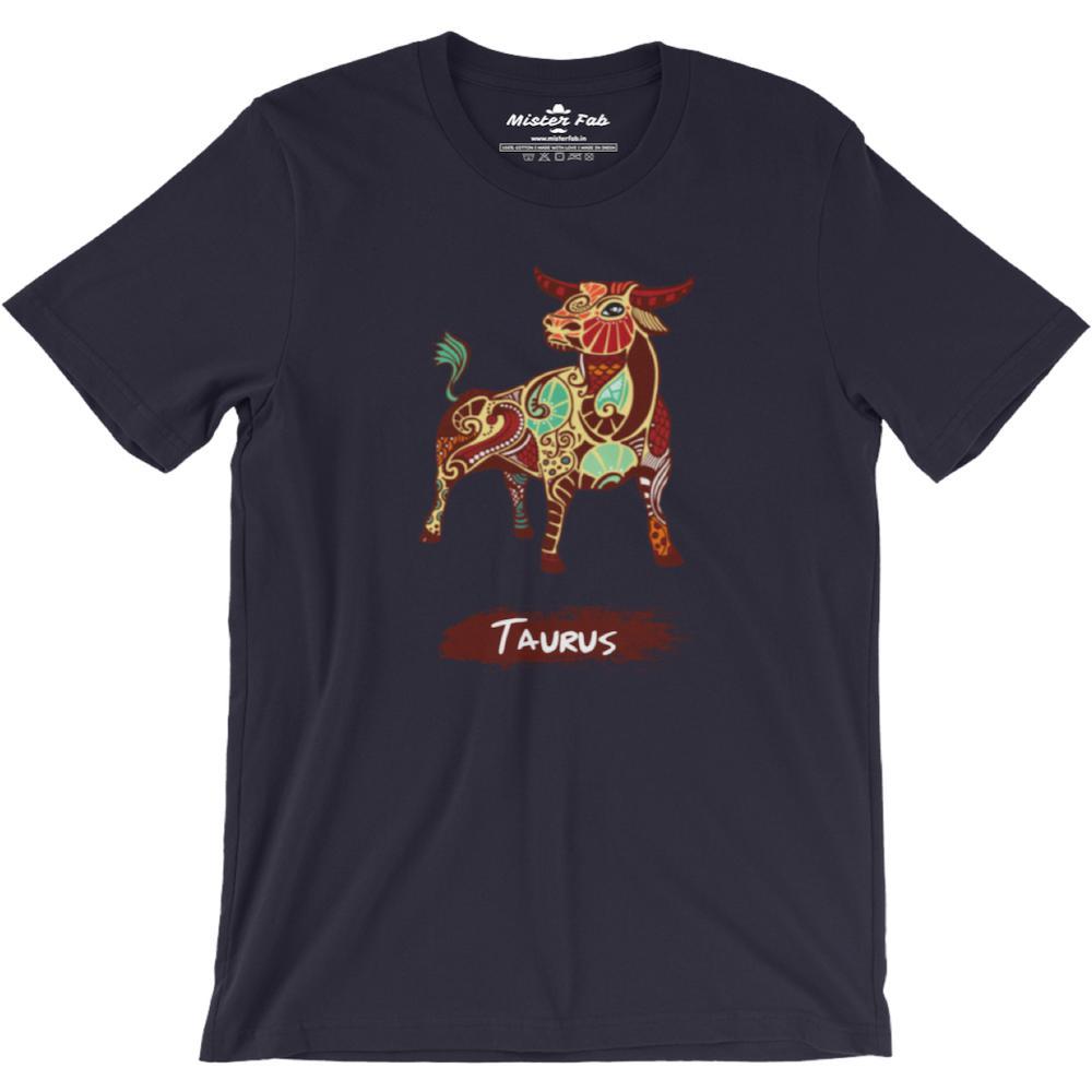 Taurus round Neck T-Shirts - Mister Fab