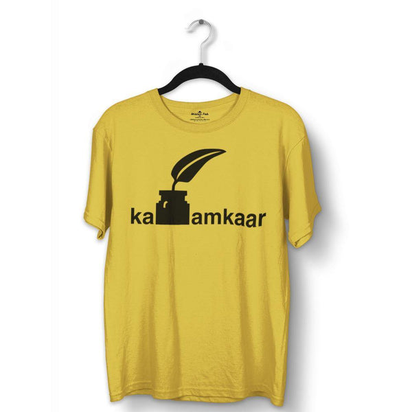 Kalamkaar Round Neck T-shirt - Mister Fab